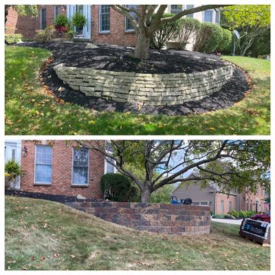 Retaining Walls in Plain City, Ohio