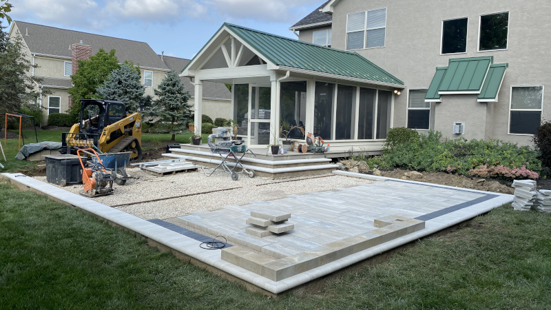 Patio Repair in Plain City, Ohio